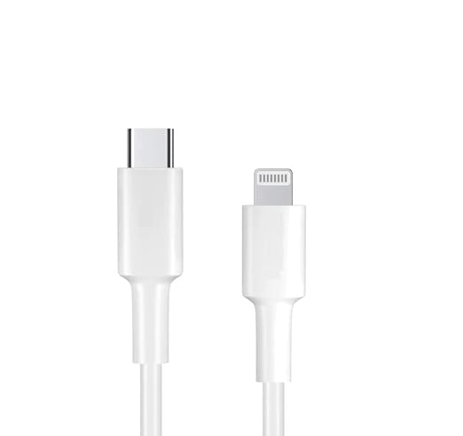 BLAST INN Cable For USB C to Lightning,Fast Charger Cable,iPhone Charger Cord Compatible with iPhone Pro Max/XS MAX/XR/XSX/8/7Plus - White