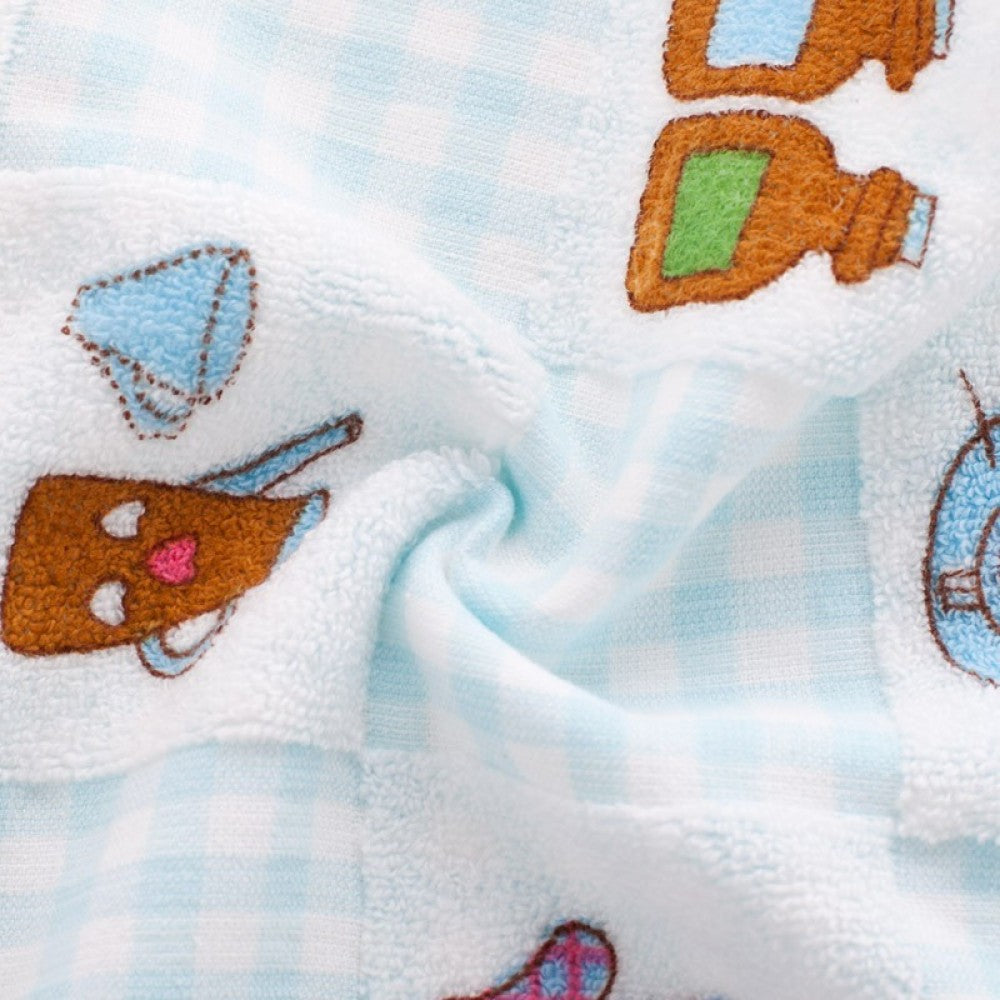 Printed Cartoon Pure Cotton New Born Towel - Shop N Save