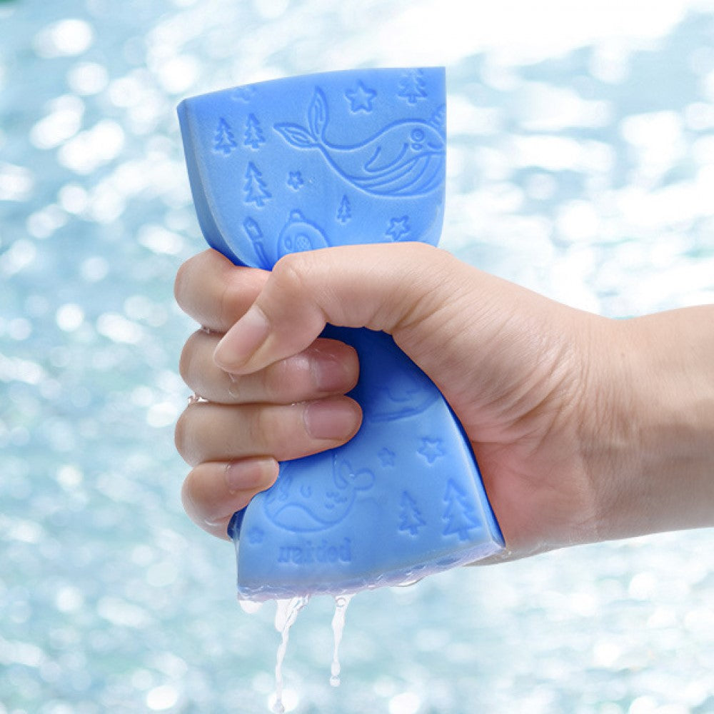 Infants And Young Children Cotton Rub Bath Sponge - Shop N Save