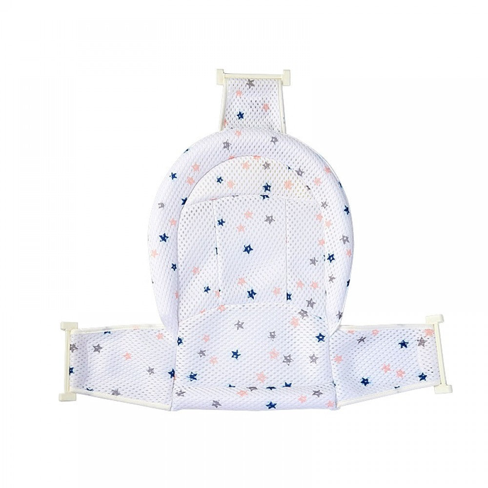 Portable Baby Bathtub - Large Foldable Newborn Infants Anti Slip Skid Proof Collapsible Baby Bath Tubs With Water Temperature Meter and Net and Shower for Kids New Born (L 82 - W 48 - H 32 CM) - Blue - Shop N Save