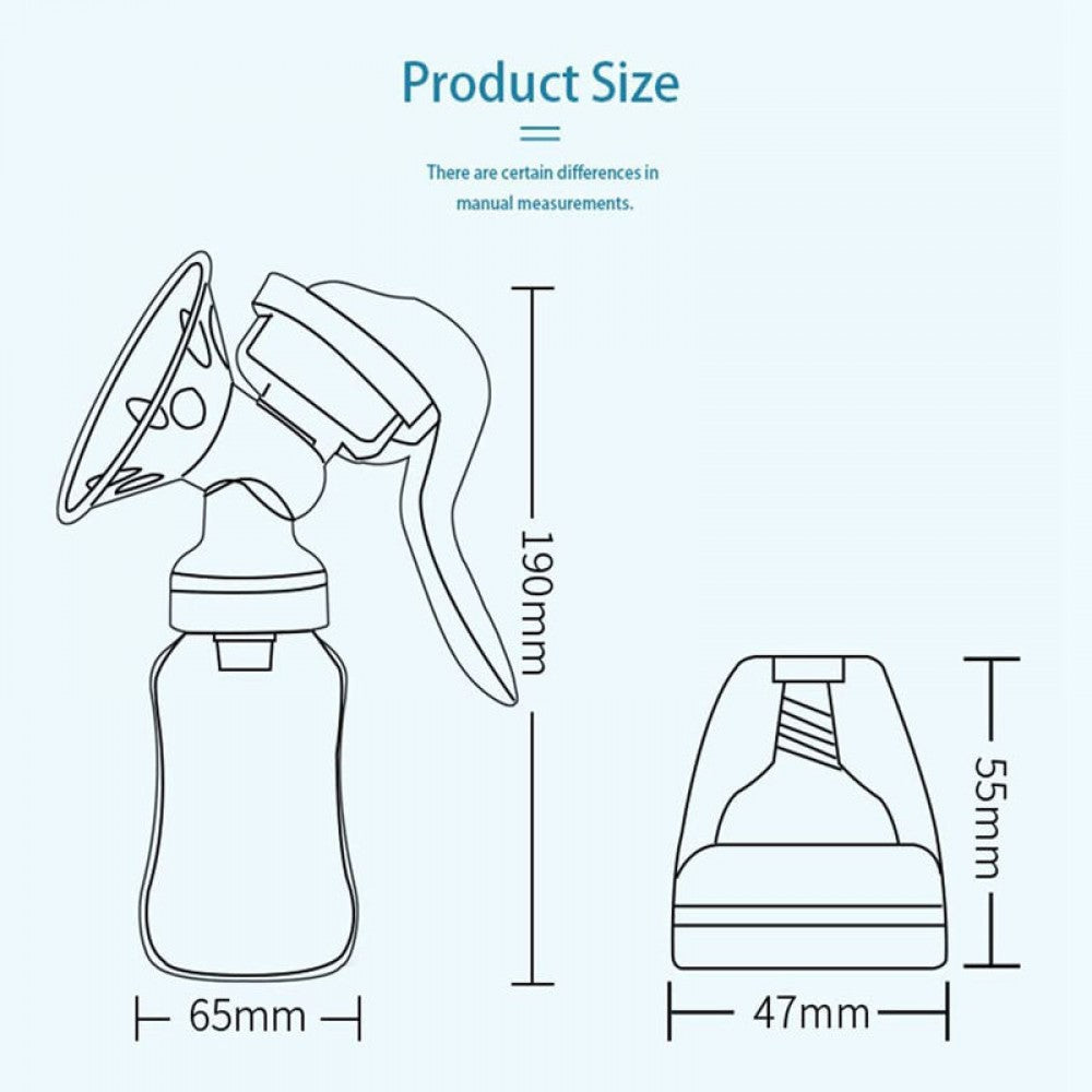 New Born Manual Breast Pump Milking Device - Shop N Save
