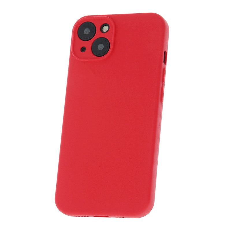 Luxury Silicon case for IPhone 14 Plus (Red)