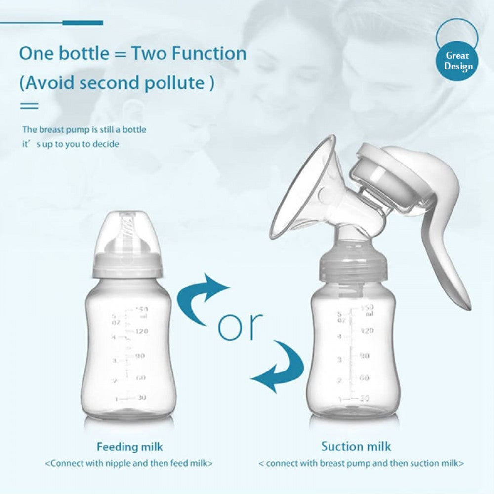 New Born Manual Breast Pump Milking Device - Shop N Save
