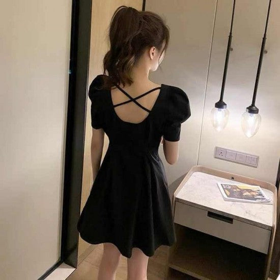 Floral Maxi Dress Women - Beach Chiffon Floral Dress Casual Women V-Neck Short Sleeve Party Maxi Dress - White