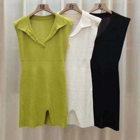 Short Sleeve Dresses - Women Side Slit Mini Sweet Cool Streetwear Slim Fashion Casual Style Club Dress - White