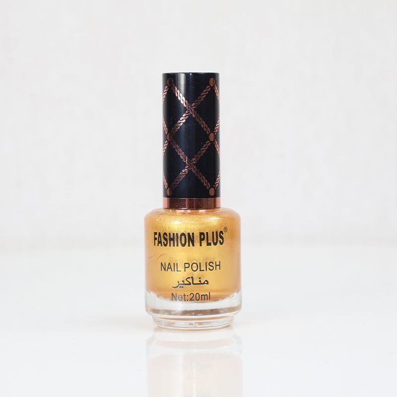 Fashion Plus Nail Polish - Glitter Golden (36)