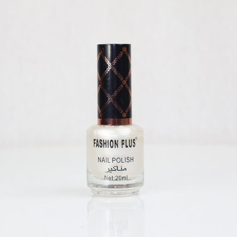 Fashion Plus Nail Polish - Pearl White (37)