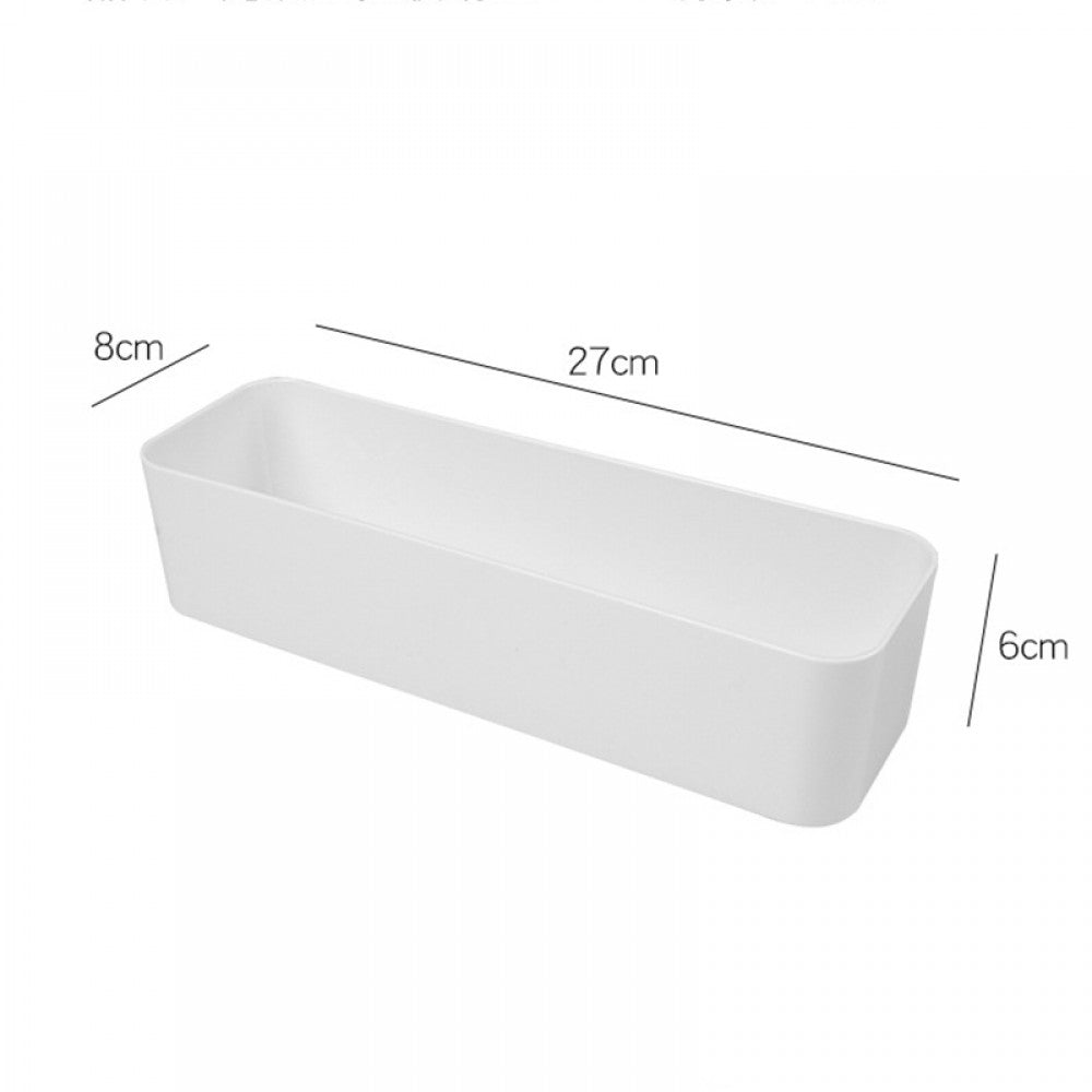 Wall Adhesive Multipurpose Holder Rack - White
