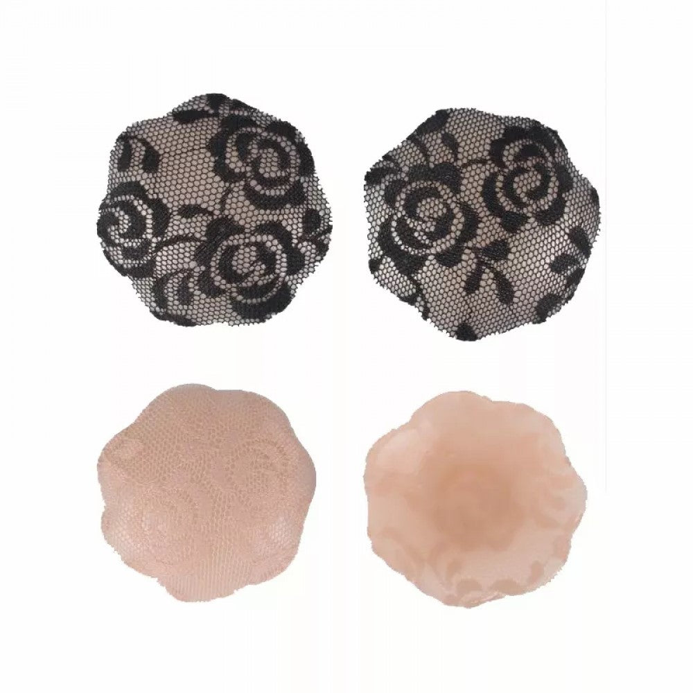 Lace Silicone Adhesive Nipple Cover For Women - Skin - Shop N Save