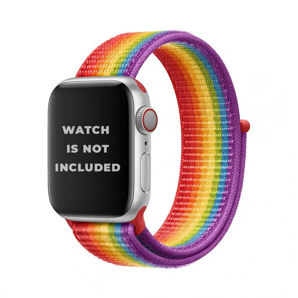 Nylon Loop Strap For Apple Watch Band Smartwatch Belt Multicolor