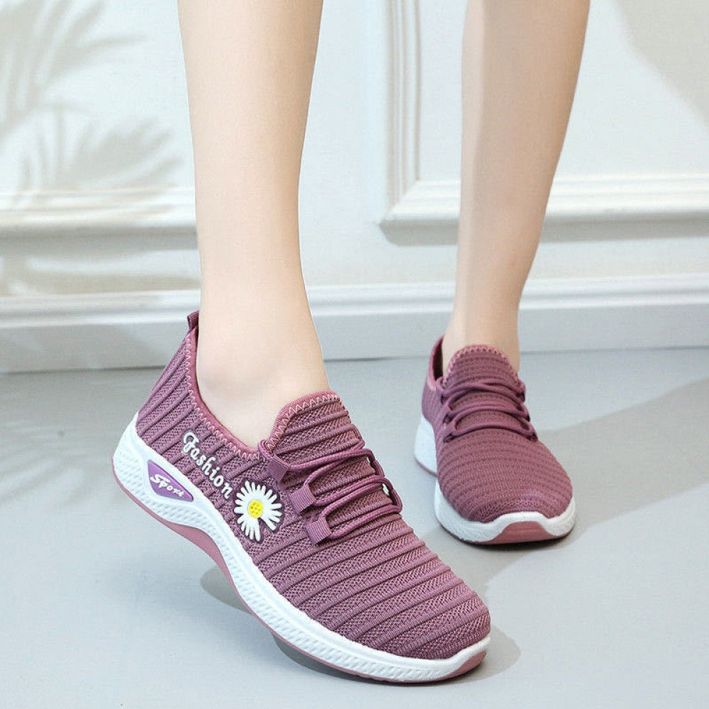 Sneakers for Women Lightweight Breathable Non-Slip Soft And Comfortable Shoes For Walking Running Jogging Exercise Gym and Outdoor Office Casual Shoes - Purple