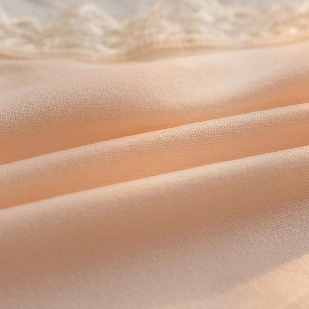 Mid-Waist Panties Stylish Soft Lace Underwear Women - Skin - Shop N Save