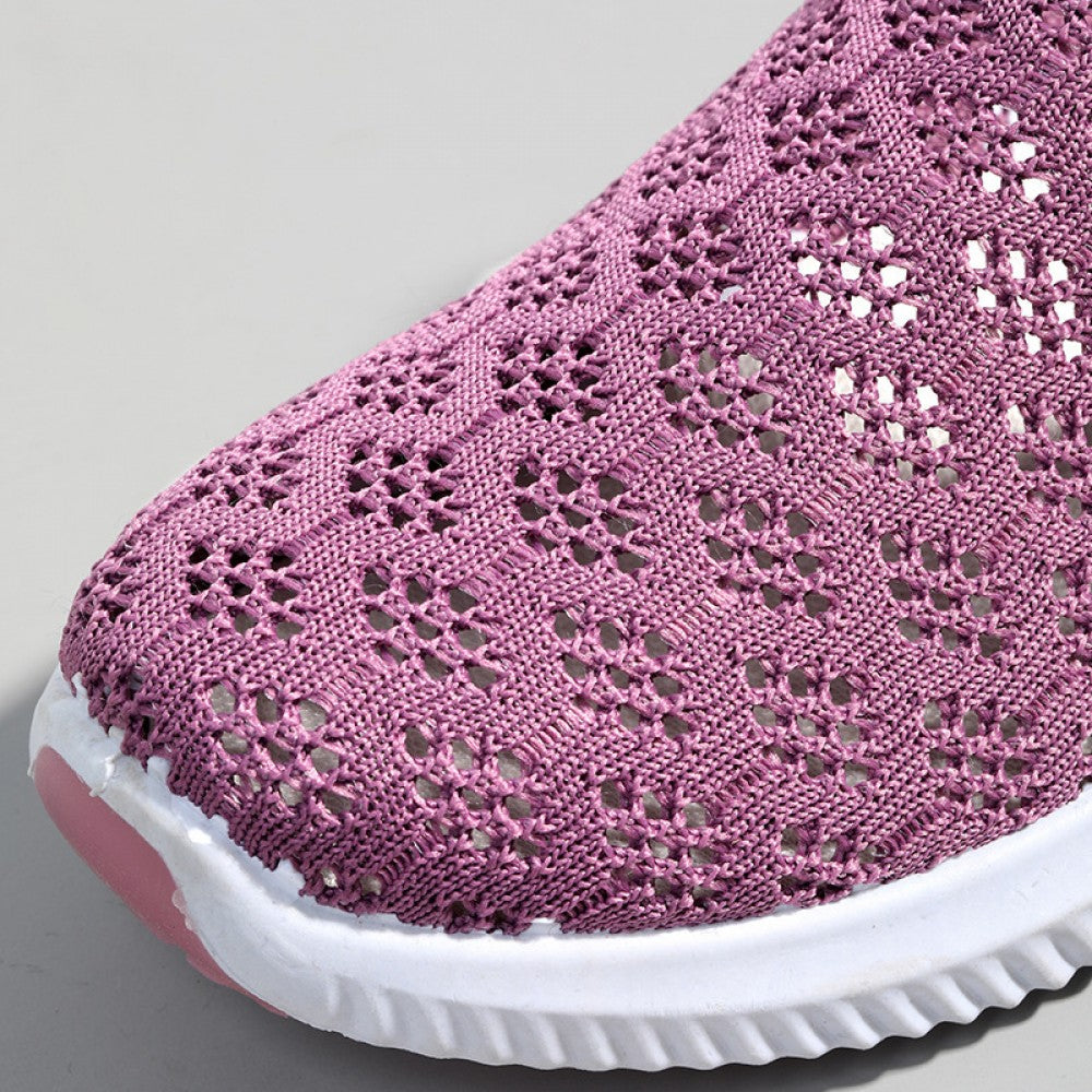 Sneakers for Women Lightweight Breathable Non-Slip Soft And Comfortable Shoes For Walking Running Jogging Exercise Gym and Outdoor Office Casual Shoes - Barbie Pink