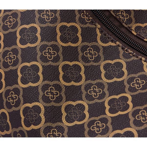 Large Capacity Handbag: Stylish, Synthetic Leather, Zip Closure - Shop N Save