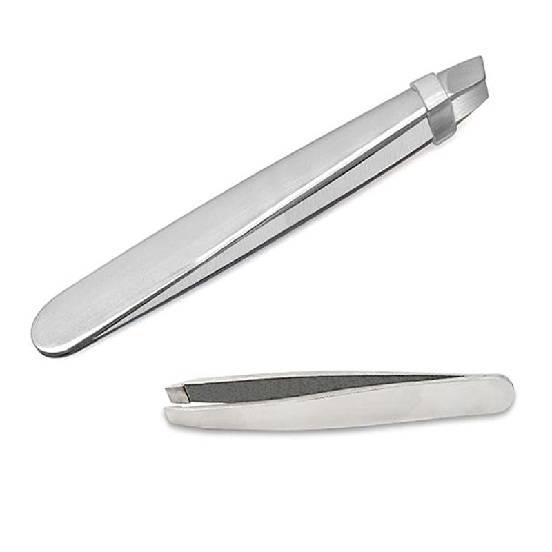 Tweezers - Professional Stainless Steel Tweezers for Eyebrows