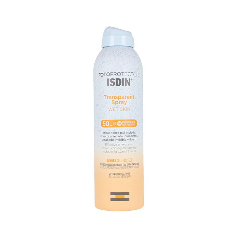 ISDIN FOTOPROTECTOR WET SKIN TRANS SPR 50+ 250ML - Shop N Save
