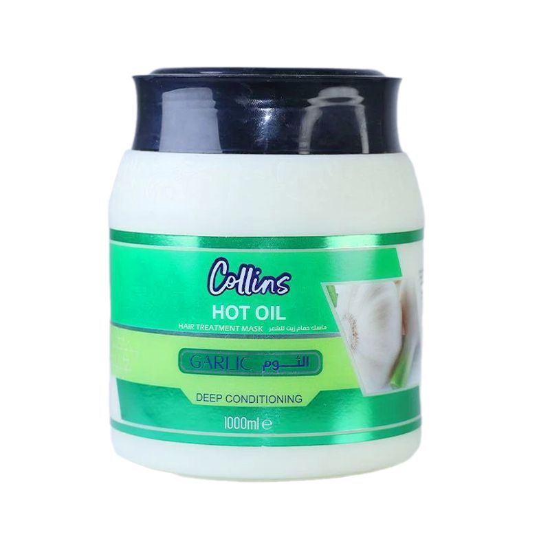Collins Garlic Hair Mask: Hot Oil Deep Conditioning Treatment - Shop N Save