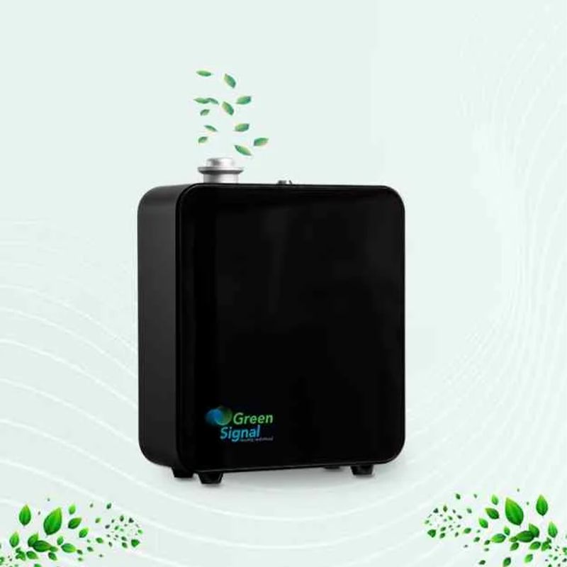 Premium Aroma Diffuser Machine GS Mini 150 ML with Bluetooth & WIFI connection and control through application. Nano Technology with coverage up to 450 m3. Available in elegant Black