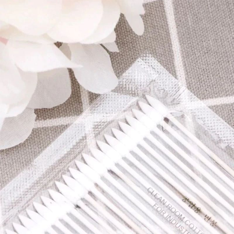 25 PCs Disposable Cleaning Swab - White - Shop N Save