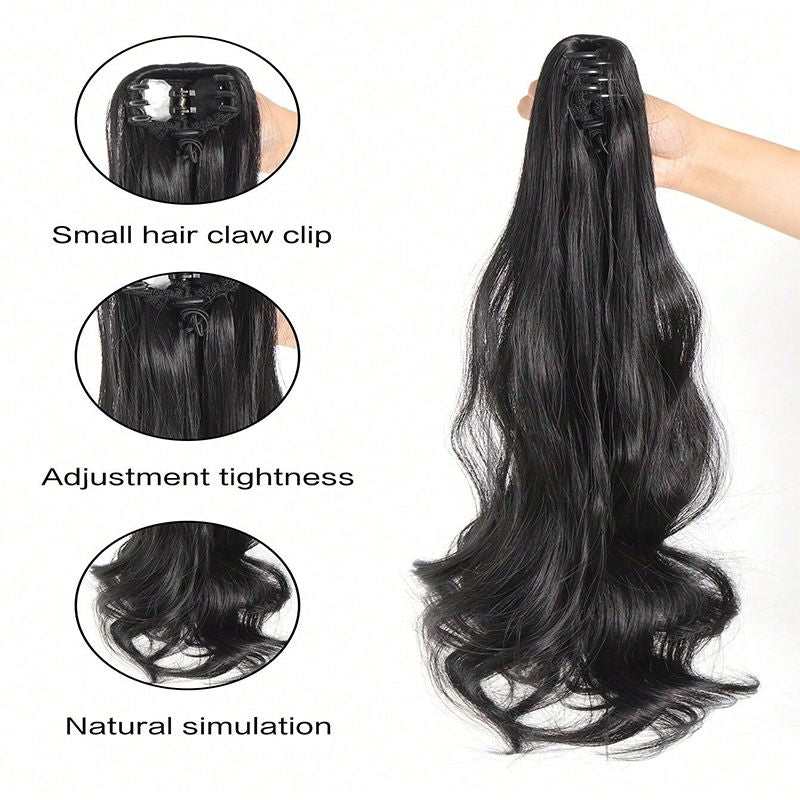 Claw Clip Ponytail Wig