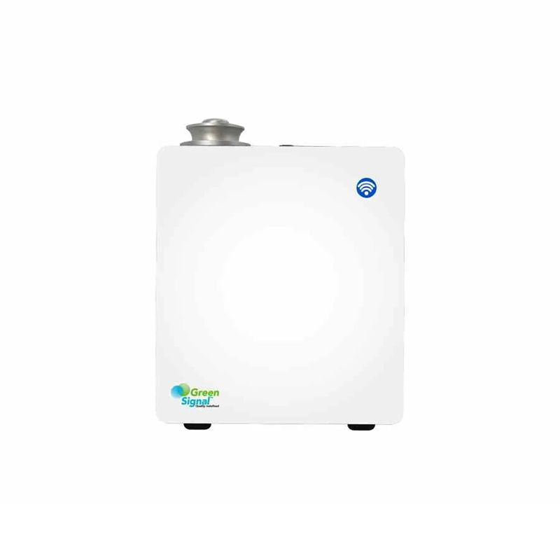 GS diffuser GS BTH medium A.L.M bright silver with logo (N.Device). - Shop N Save