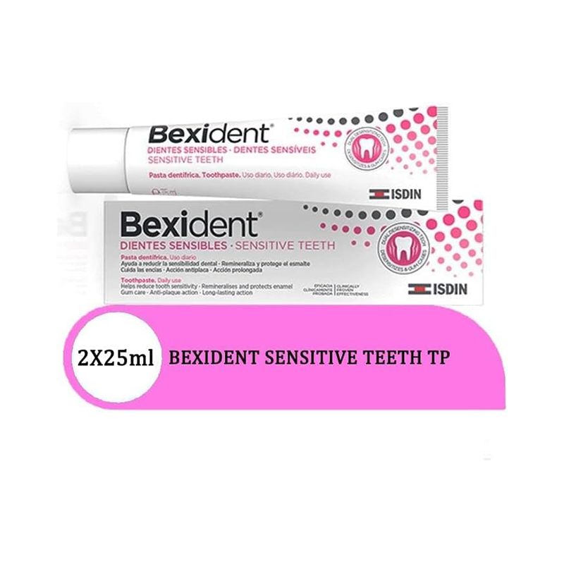 ISD BEXIDENT SENSITIVE TEETH TOOTHPASTE 2X25ML - Shop N Save