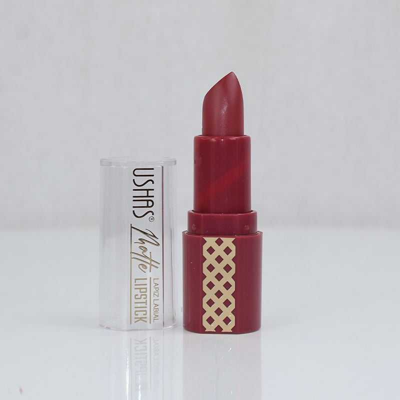 Ushas Matte Lipstick Lapiz Labial - Maroon (PANTONE) (02)