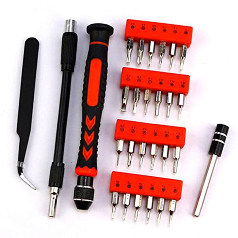 28 in 1 repair tool kit magnetic watch mobile precision screwdriver set