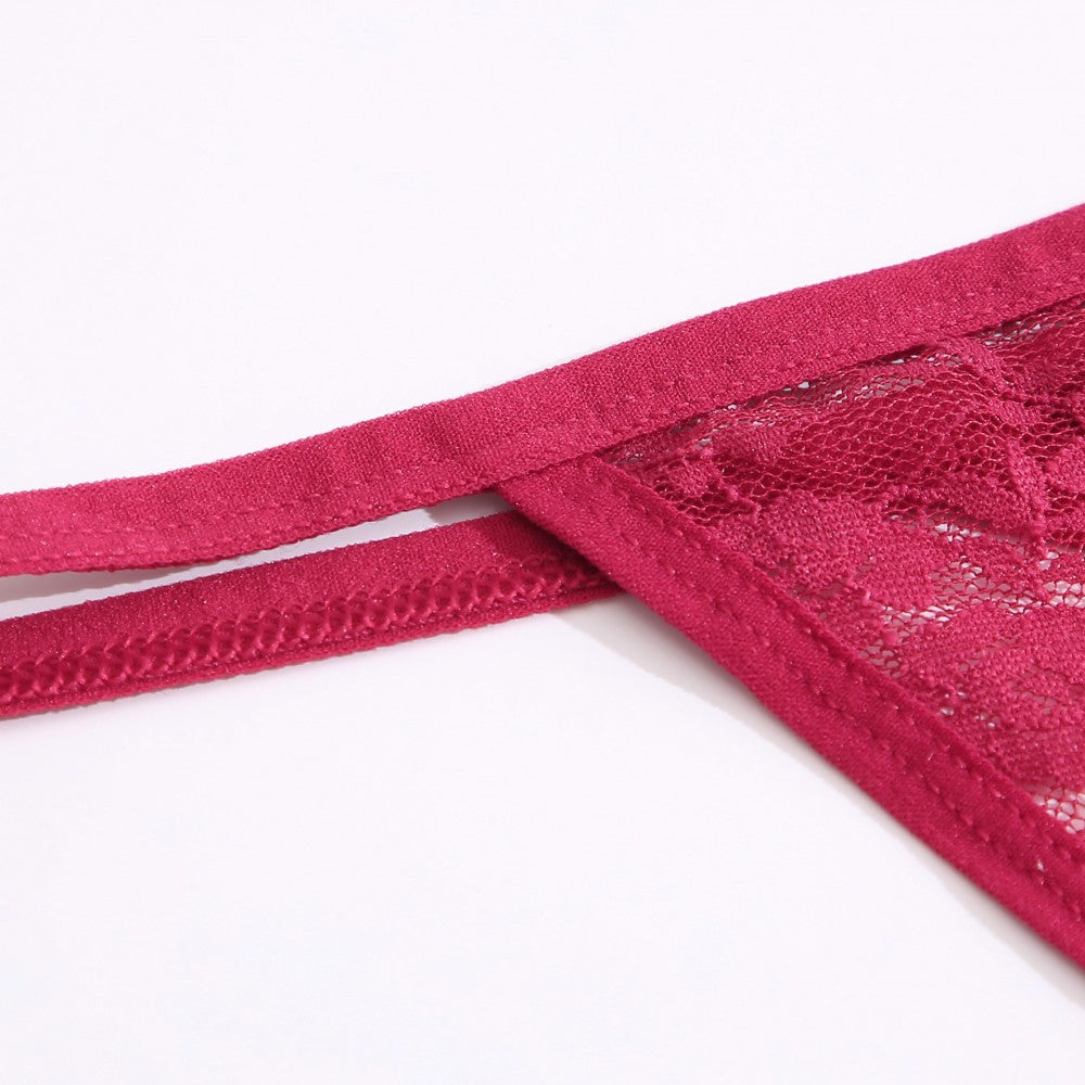 Women Lace Thong - Red - Shop N Save