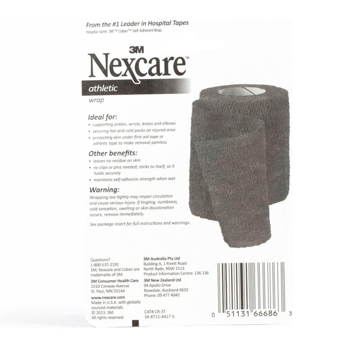 Nexcare™ CR-3T Athletic Wrap Tan
