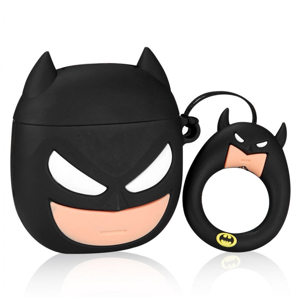 Cartoon 3D Earphone Case For Airpods 1 2 Silicone Cover Batman