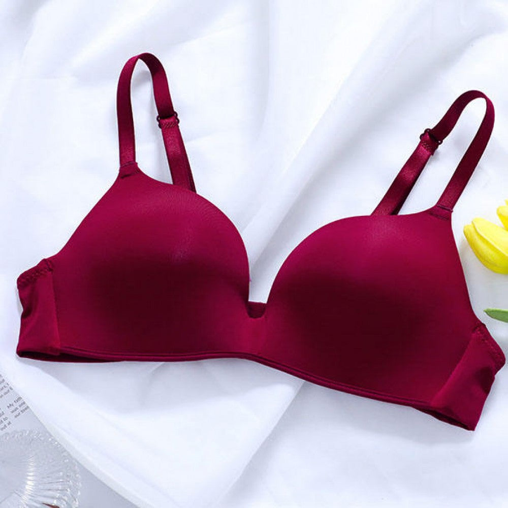 European Style Seamless Soft Women Bra - Purple - Shop N Save