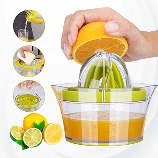 4 In 1 Multifunction Manual Fruit Citrus Juicer With Grater - Shop N Save