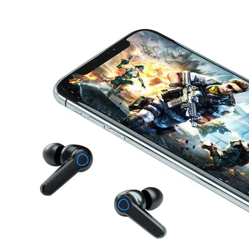FIT FOREST M19 Wireless Earbuds: Bluetooth 5.1, Touch Control, Mirror Display