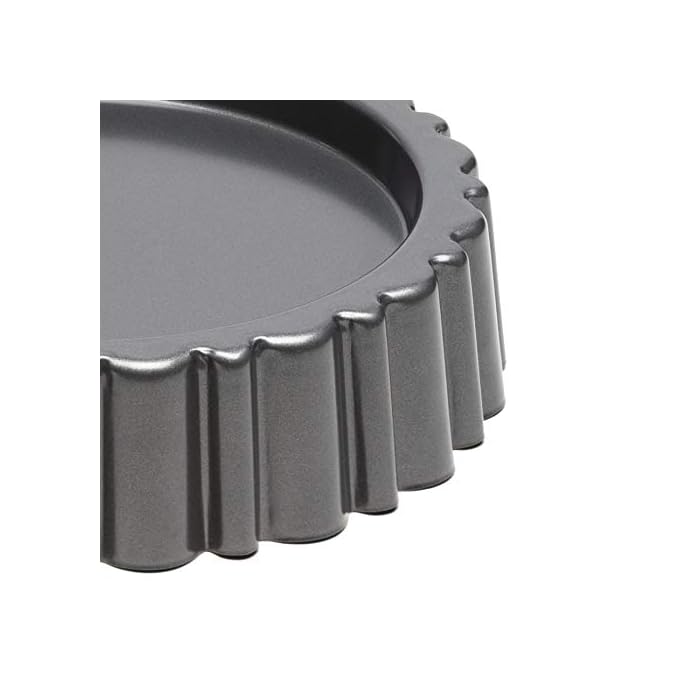 Metallic Professional Non-Stick Mary Ann Cake Pan / Sponge Flan Tin, 27 cm (10.5