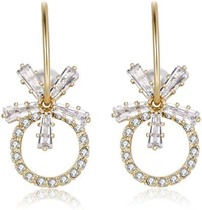 KRUCKEL Sparkling Flower Studs: Elegant Floral Earrings for Women - Shop N Save