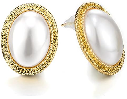 Glam Gold Twisted Rope Pearl Earrings - Banquet-Ready Statement Jewelry - Shop N Save