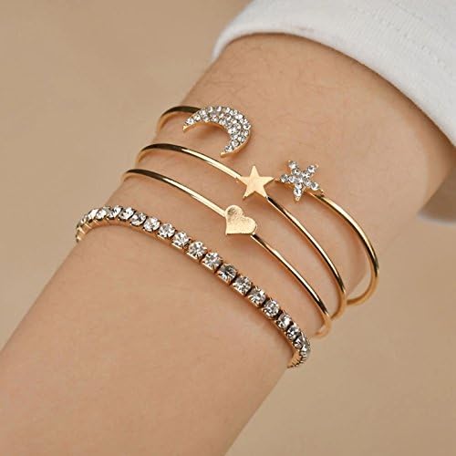 Crystal Multilayer Charm Bracelets - Latest Fashion for Women - Shop N Save