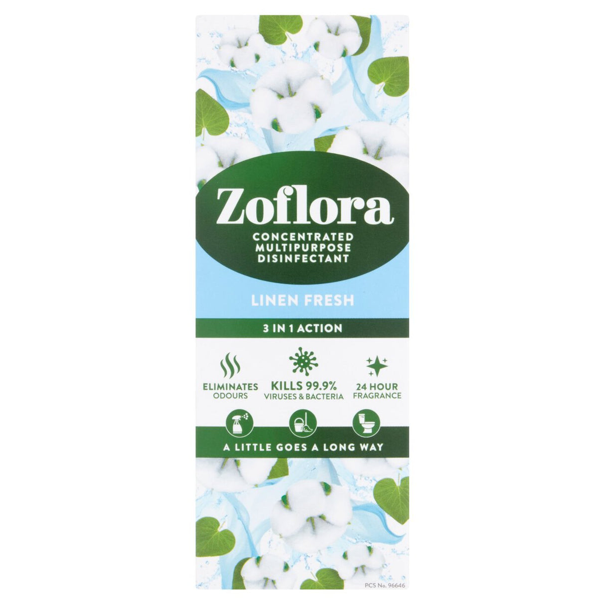 Zoflora Linen Fresh Disinfectant: Concentrated, Multipurpose 500ml - Shop N Save