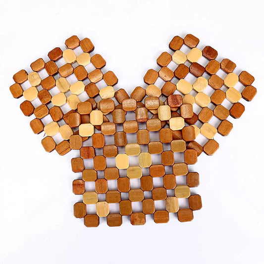 3 Pcs Heat Resistant Table Mat - Brown - Shop N Save