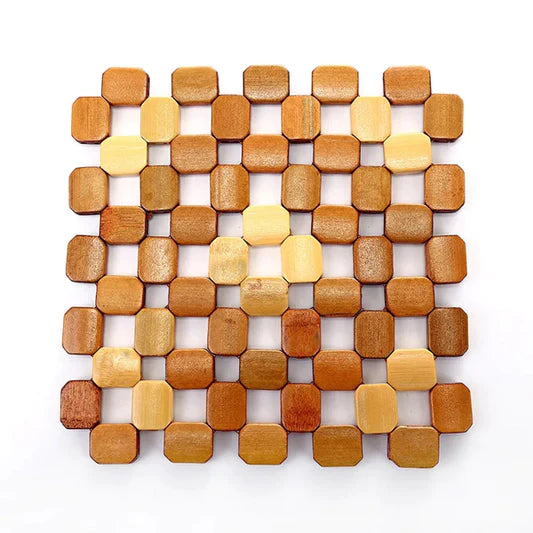 3 Pcs Heat Resistant Table Mat - Brown - Shop N Save