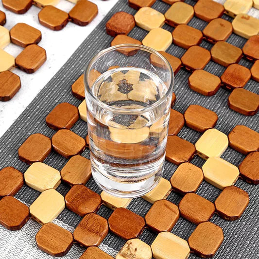 3 Pcs Heat Resistant Table Mat - Brown - Shop N Save