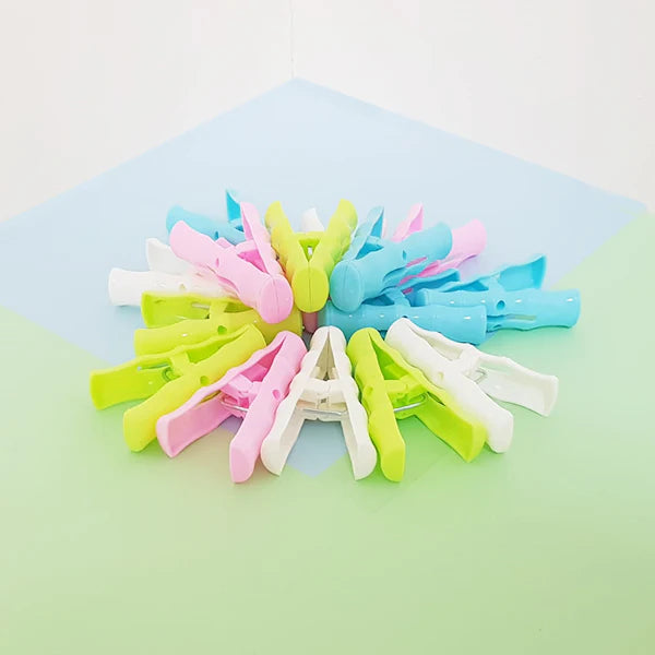 Colorful Cleaning Cloth Clips: Durable, Versatile, Space-Saving Organizer - Shop N Save