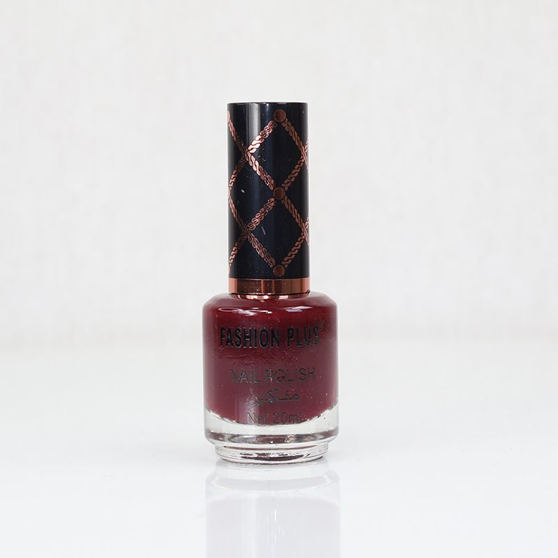 Fashion Plus Nail Polish - Dark Cherry Red (48)