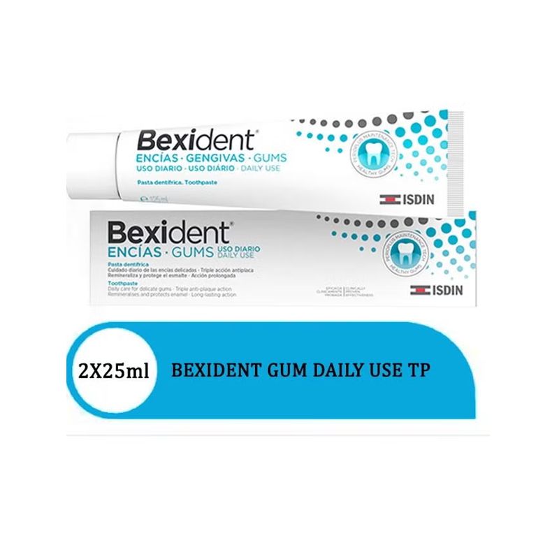 ISD BEXIDENT GUMS DAILY USE TOOTHPASTE 2X25ML - Shop N Save