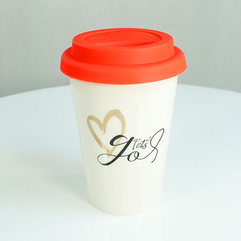 Lets Gol Travel Mug Cup: Durable, Leakproof, Insulated, Portable, BPA-Free, Spill-Proof, Reusable