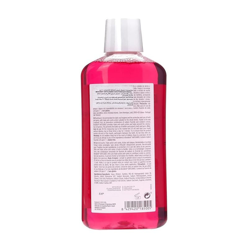 ISD BEXIDENT ANTICARIES MOUTHWASH 500ML - Shop N Save