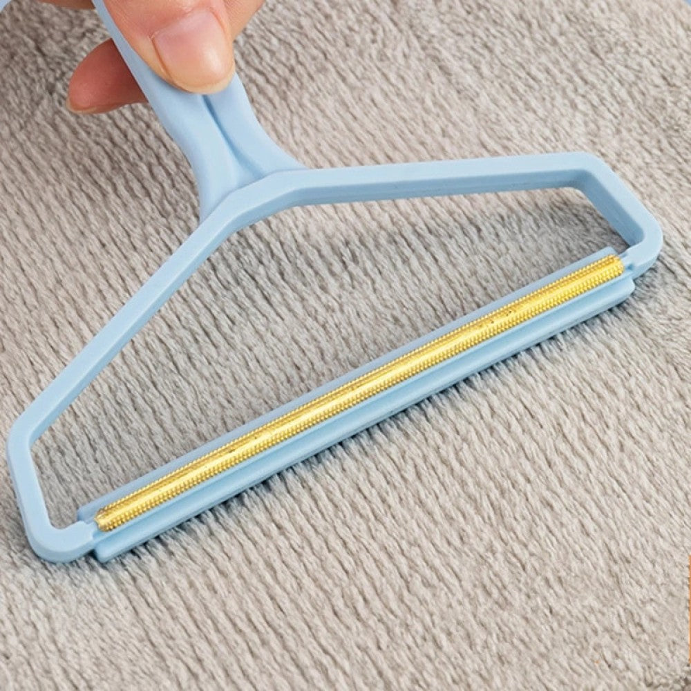 Portable Manual Hair Removal Carpet Wool Coat Clothes Shaver Pink