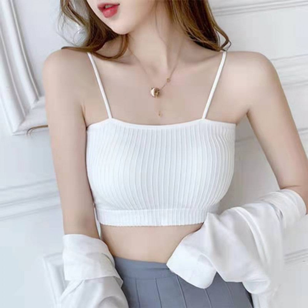 Korean Version Soft Cotton Bra For Women - Pink - Shop N Save