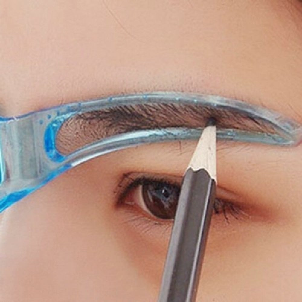 Grooming Drawing Eyebrow Stencils - pink